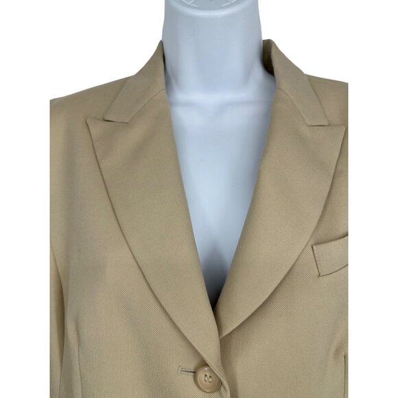 Pendelton Virgin Wool 2 Button Blazer Size Petite 12 - Picture 3 of 10